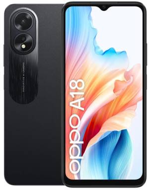 OPPO A18 4+128GB 6.56" Glowing Black ITA