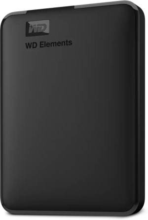 Western Digital HDD Esterno 1TB WDBUZG0010BBK Elements 2.5" USB 3.0